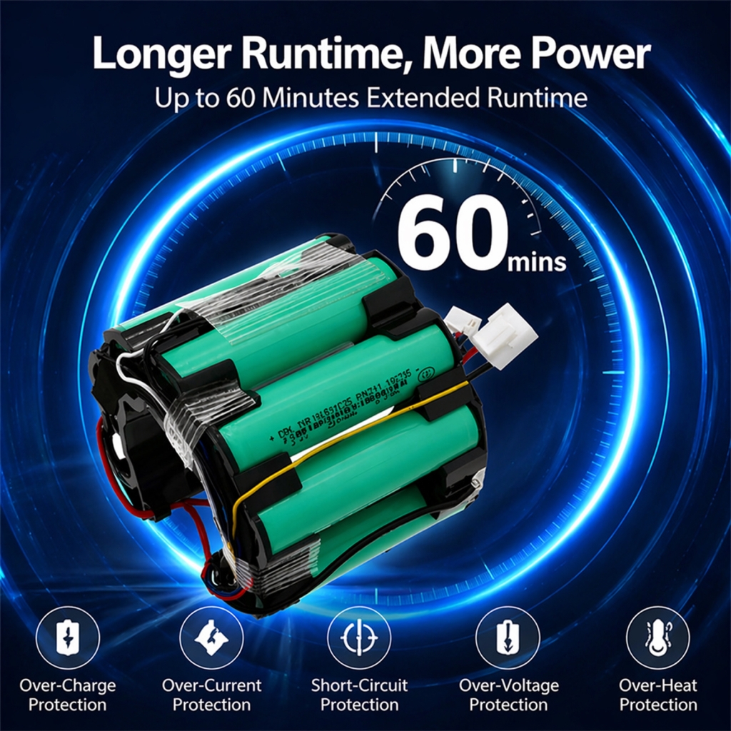 Battery compatible with Amica CS-ACM705VX