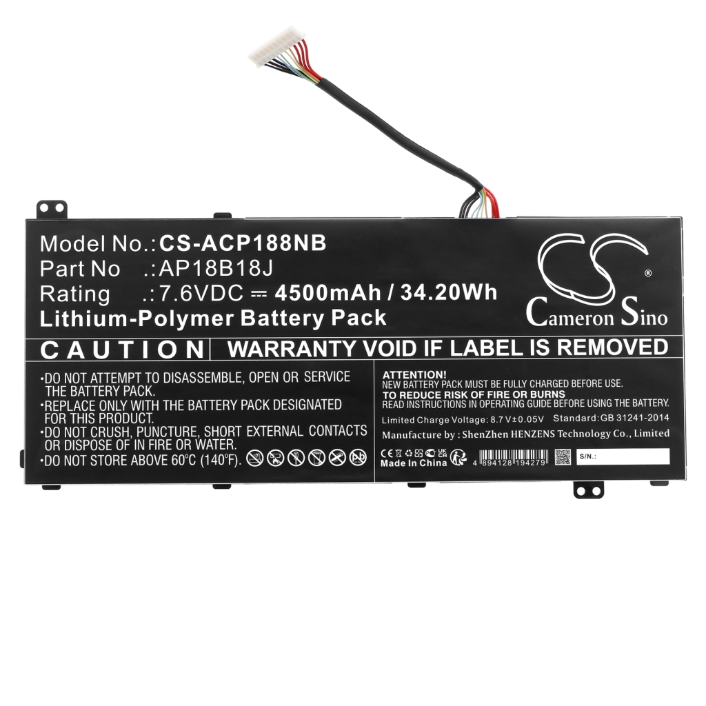 Bateria do notebooków Acer CS-ACP188NB