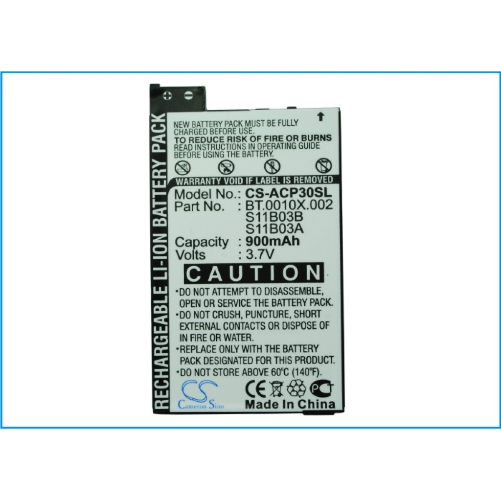 Mobile Phone Battery Alcatel CS-ACP30SL