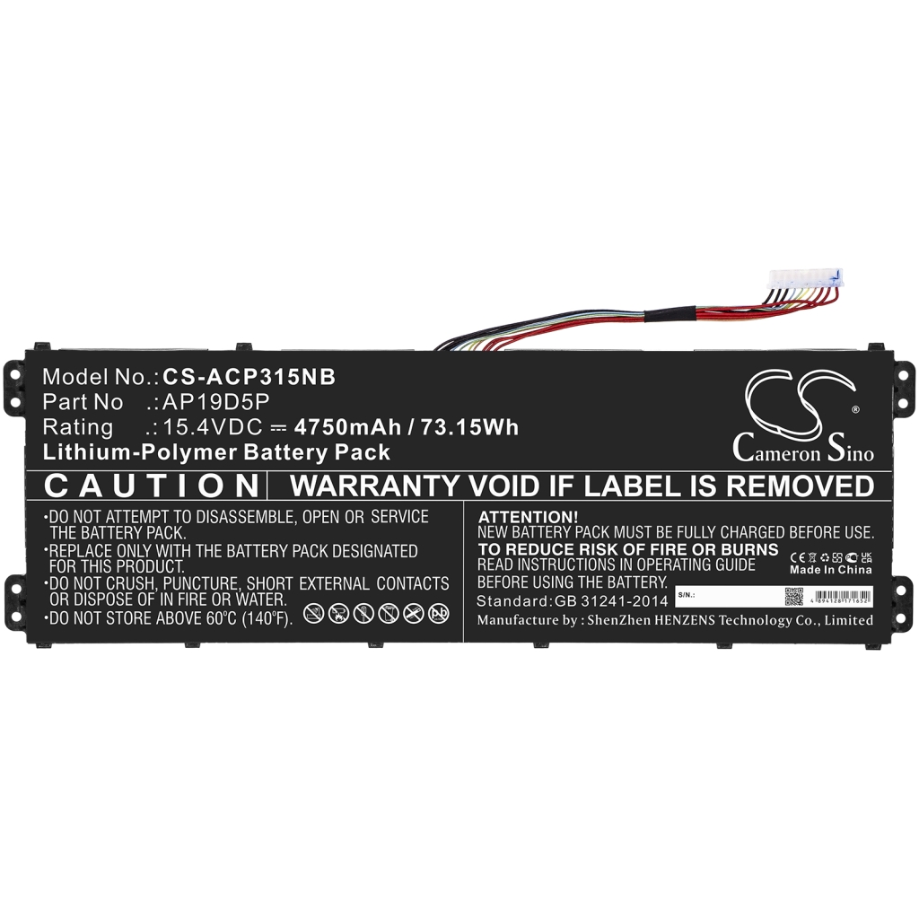 Bateria do notebooków Acer CS-ACP315NB