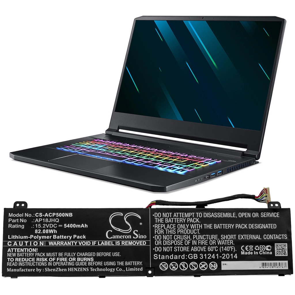 Bateria do notebooków Acer CS-ACP500NB
