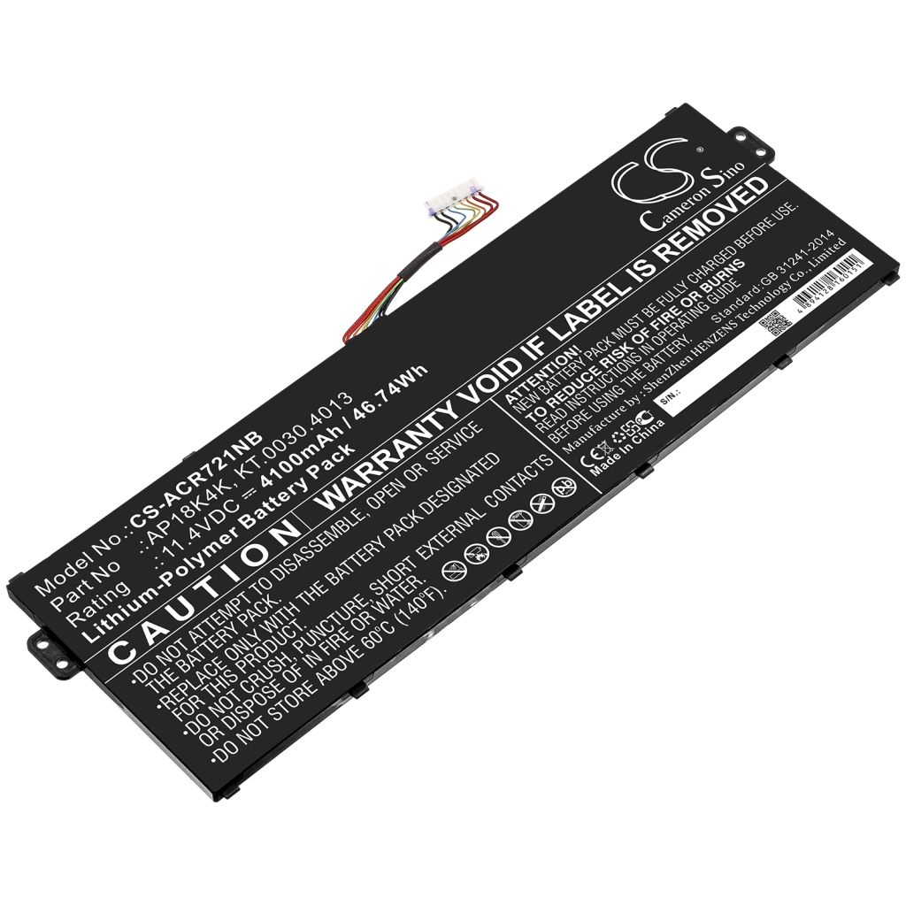 Bateria do notebooków Acer CS-ACR721NB