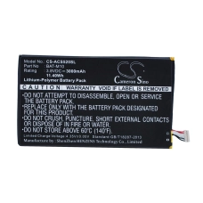 Kompatybilna wymiana baterii za Acer 1CP415793L1 1S1P,BAT-M10,BAT-M10(1ICP5/58/94),KT.0010S.007
