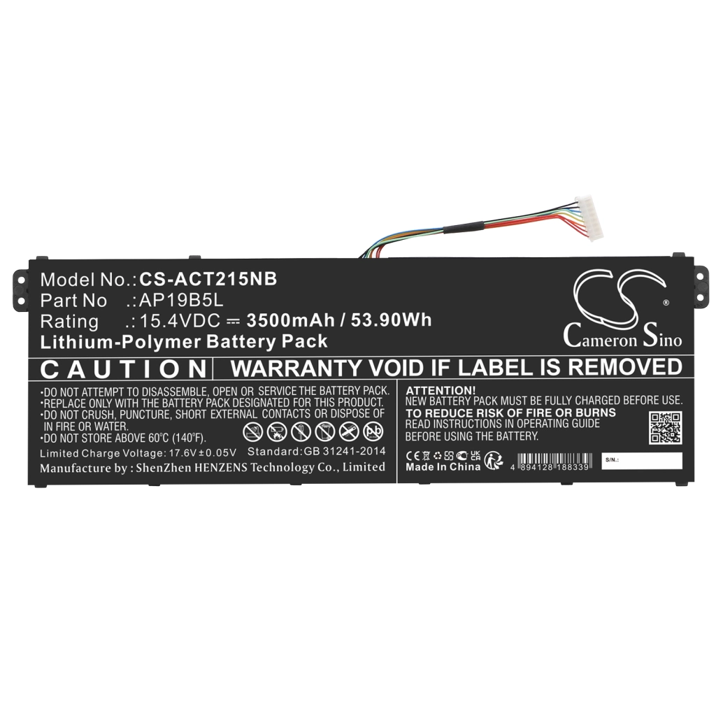 Notebook battery Acer TravelMate P2 TMP215-41-R6Y3