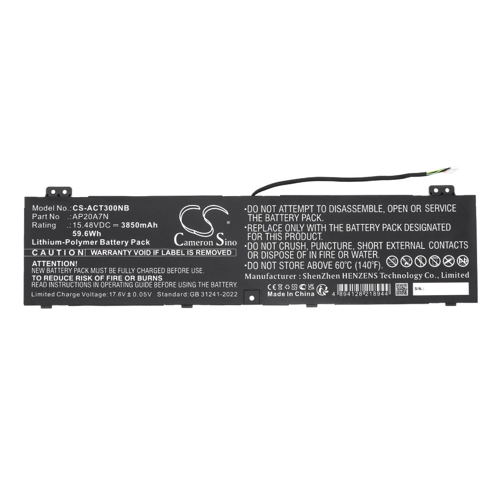 Bateria do notebooków Acer CS-ACT300NB