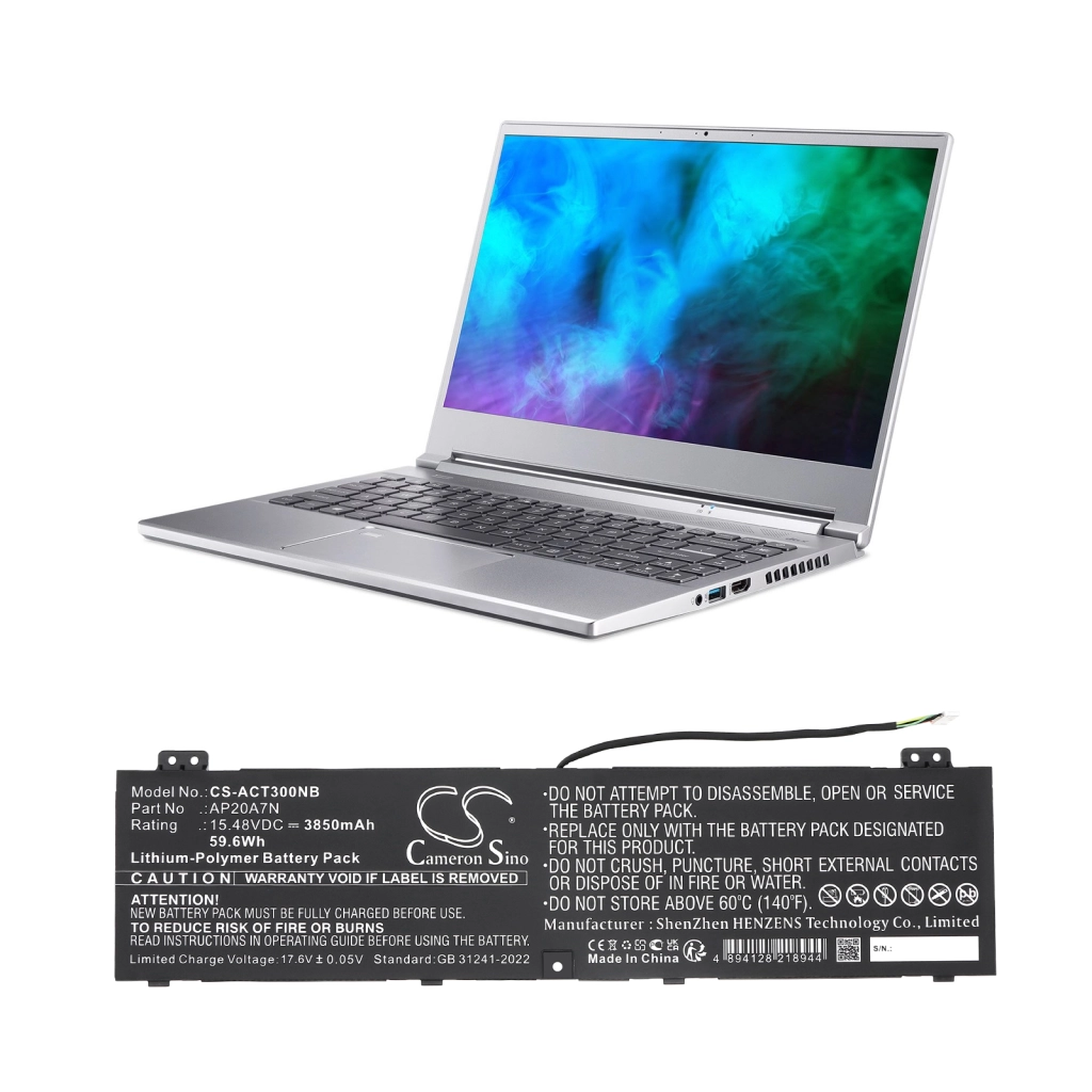Bateria do notebooków Acer CS-ACT300NB