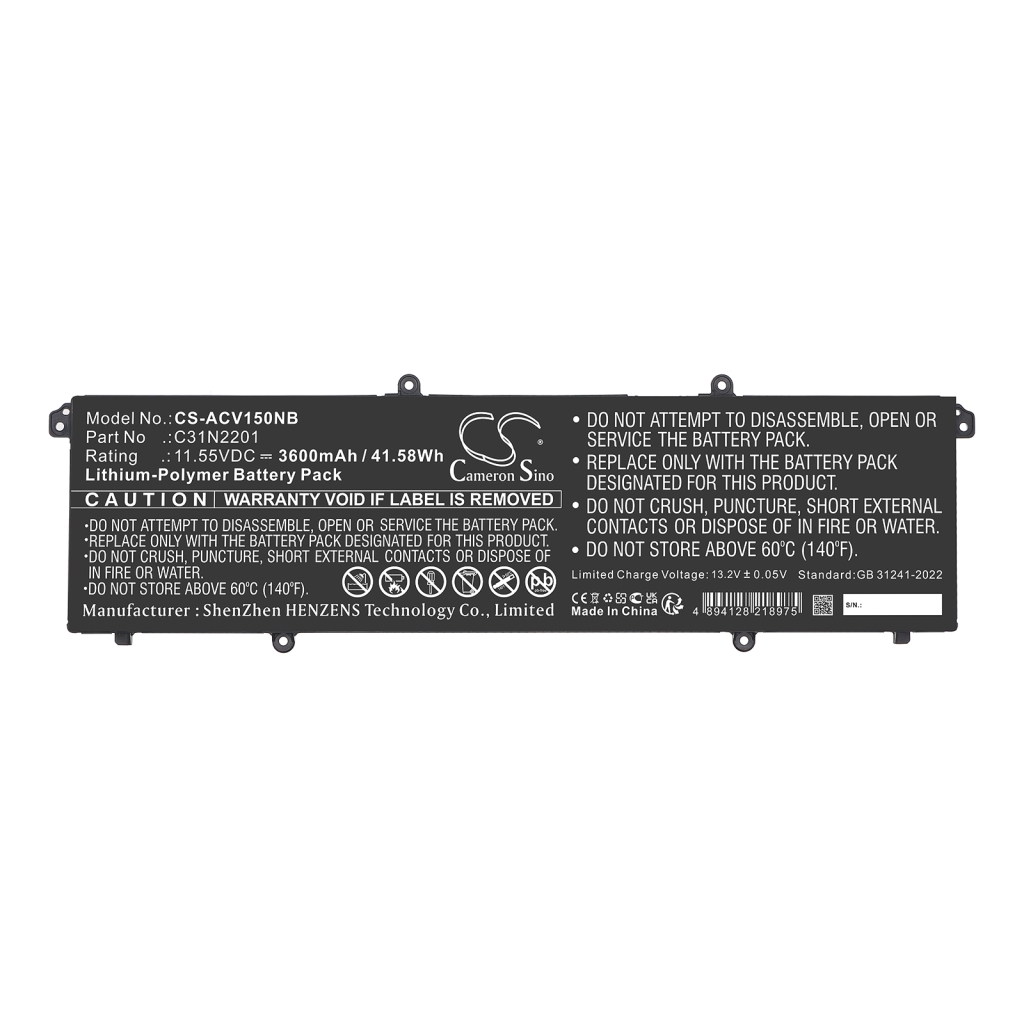 Bateria do notebooków Asus CS-ACV150NB