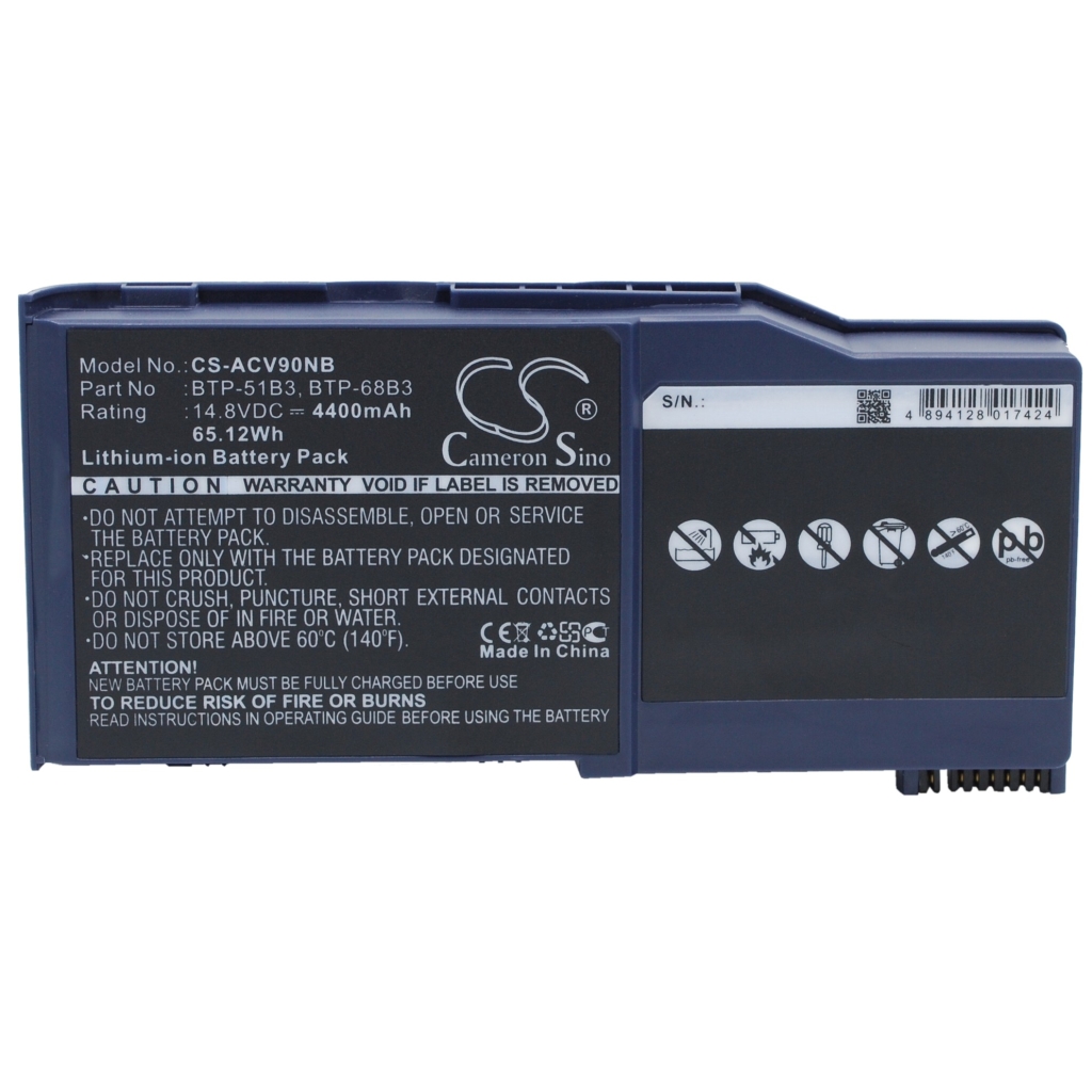 Bateria kompatybilny z Acer Gateway Cybercom Medion CS-ACV90NB