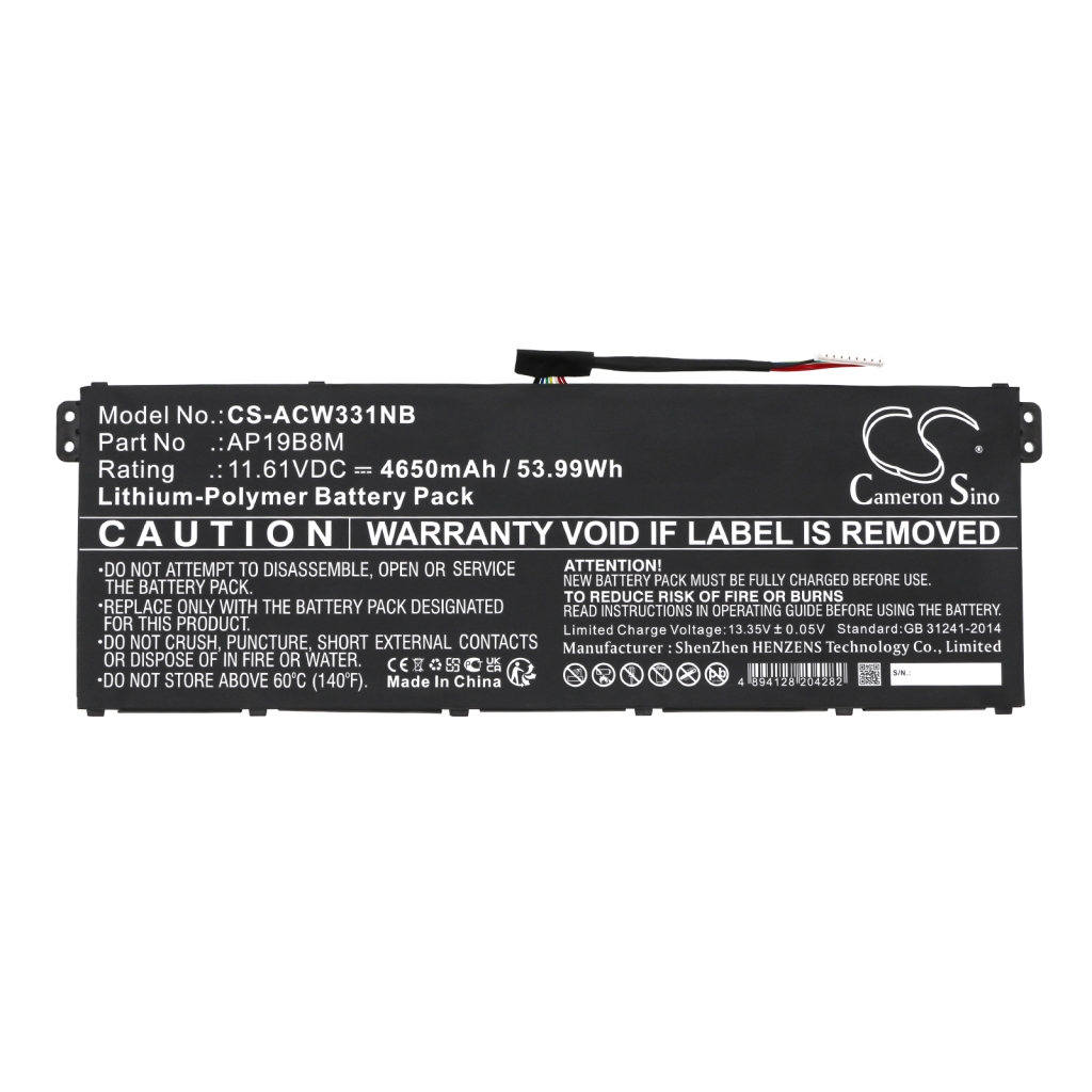 Bateria do notebooków Acer CS-ACW331NB