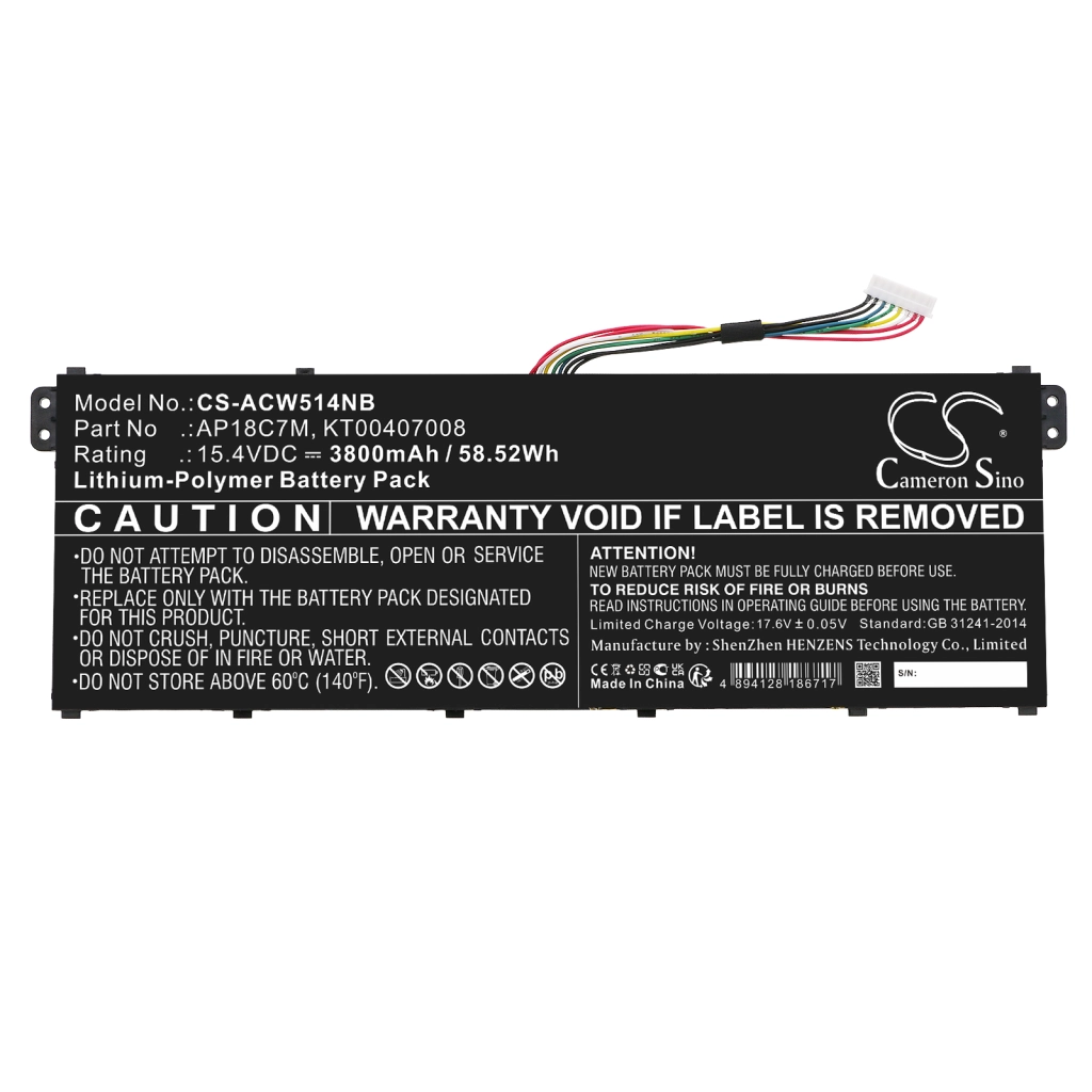 Battery Replaces AP18C7M