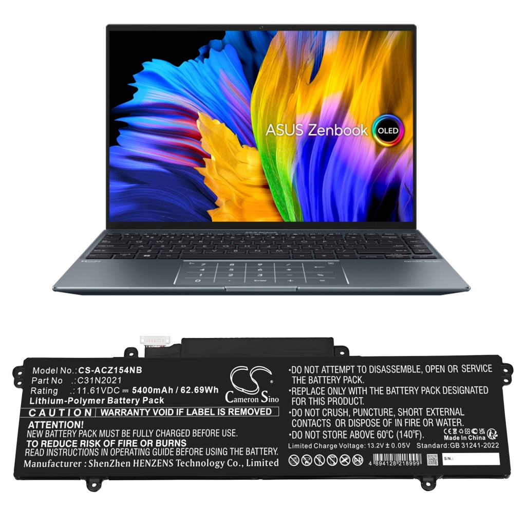 Bateria do notebooków Asus CS-ACZ154NB