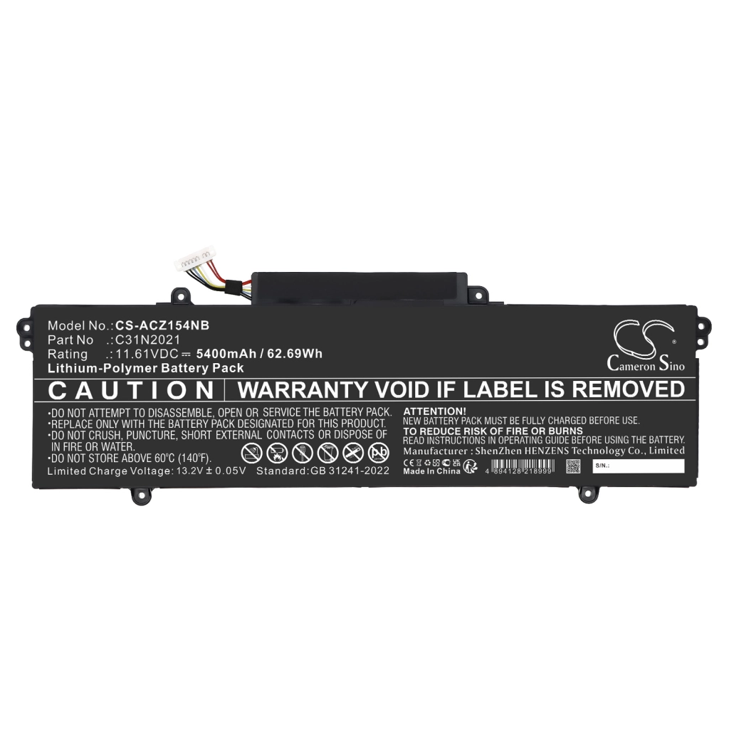 Bateria do notebooków Asus CS-ACZ154NB
