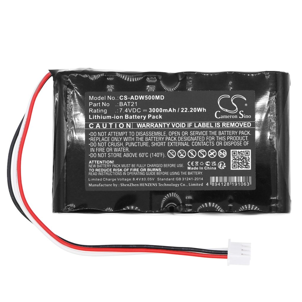 Baterie do urządzeń medycznych Ade CS-ADW500MD