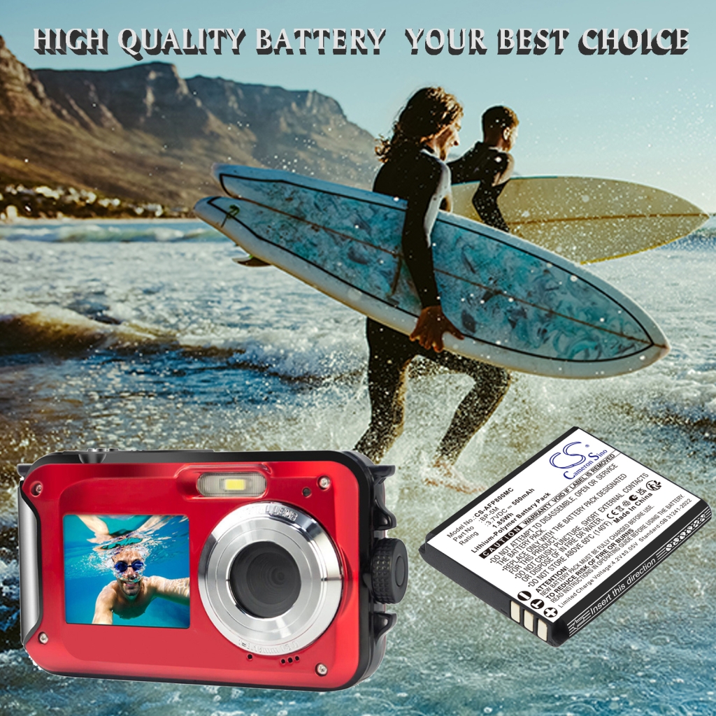 Battery compatible with Camera Battery
