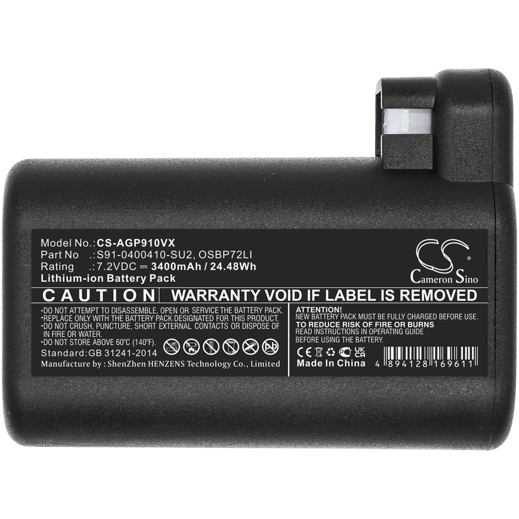 Vacuum Battery Electrolux ERV7210TG