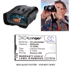 Kompatybilna wymiana baterii za AKASO SEEMOR-200