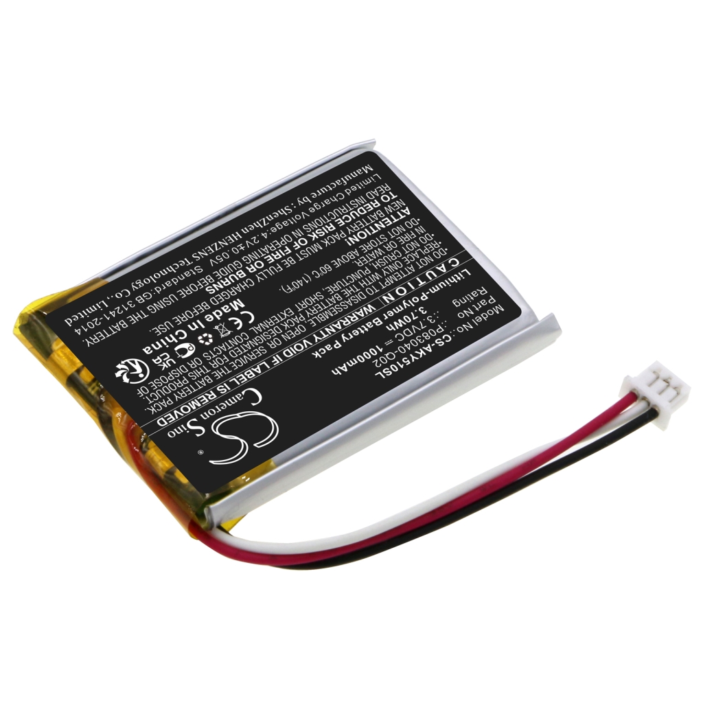 Baterie do bezprzewodowych słuchawek i zestawów słuchawkowych AKG CS-AKY510SL