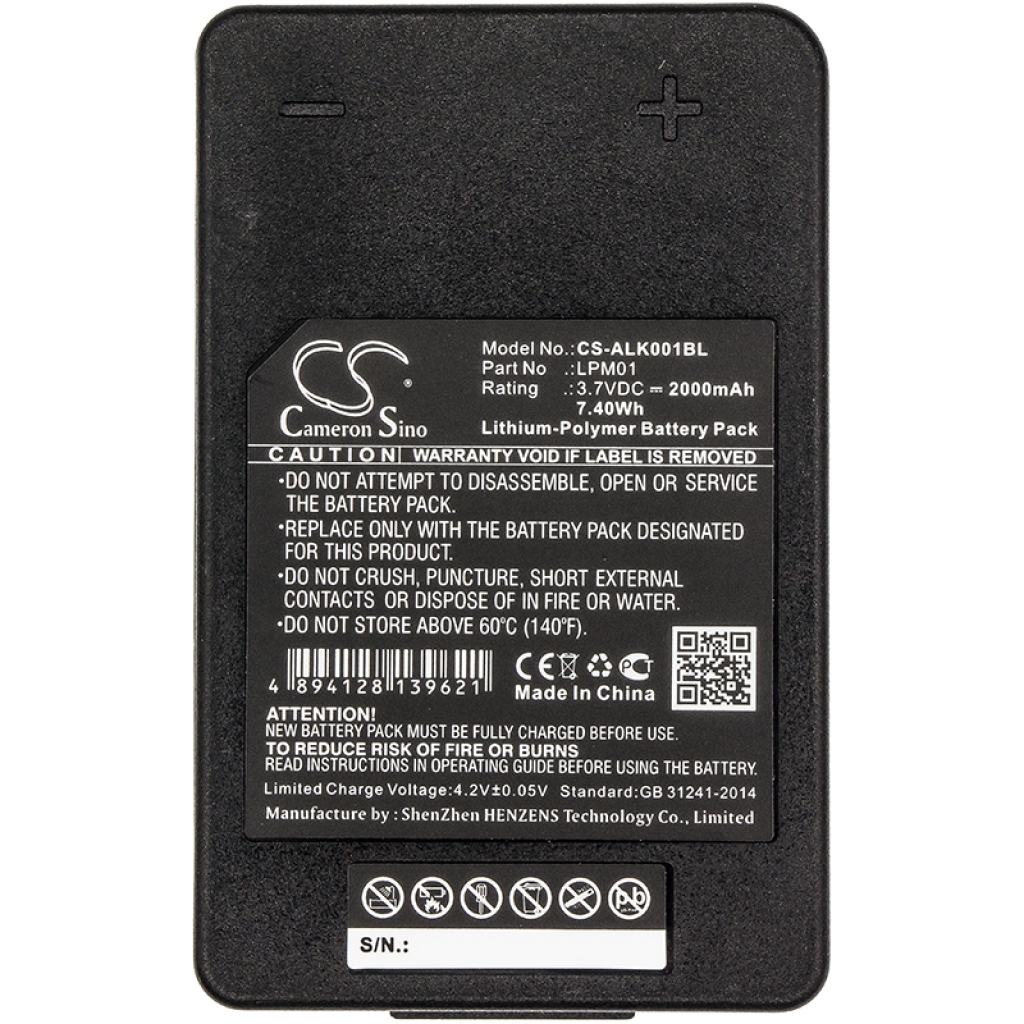 Battery Replaces LPM01LI