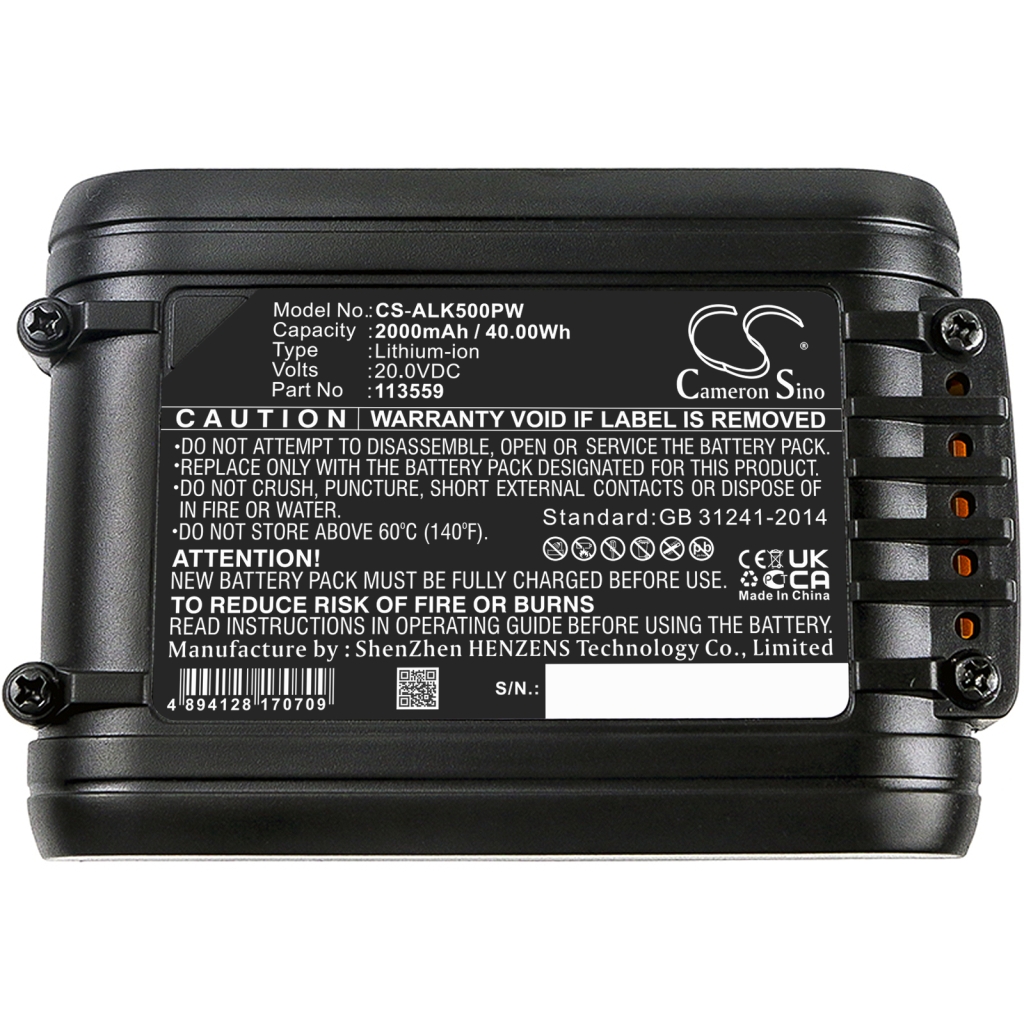 Power Tools Battery Al-ko Easy Flex PW 2040 Pressure Washer
