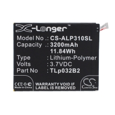 Kompatybilna wymiana baterii za Alcatel TLP032B2,TLP032BD,TLP032C2