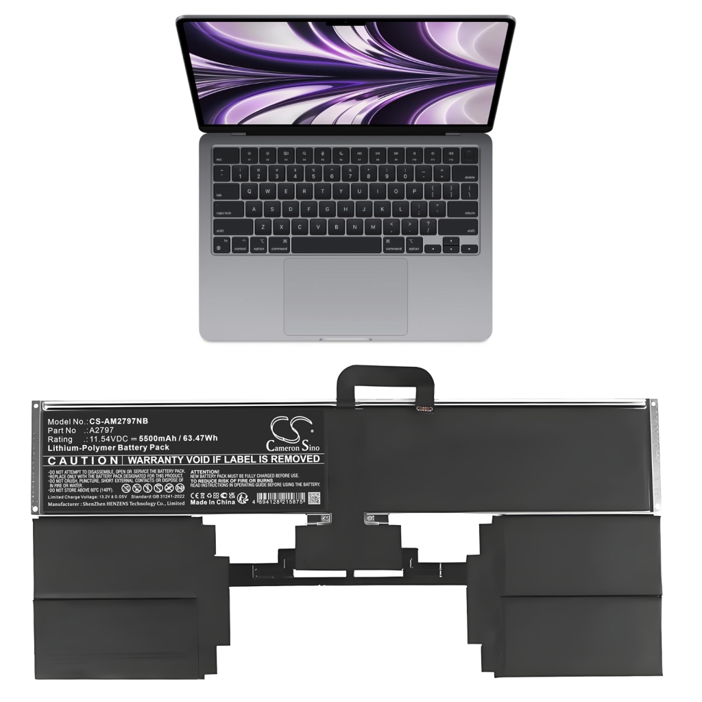 Bateria do notebooków Apple CS-AM2797NB