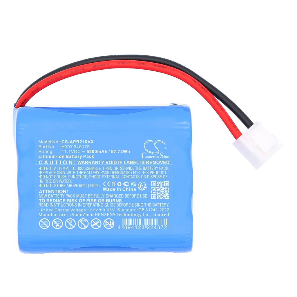 Compatible battery replacement for Aiper HYY0345175