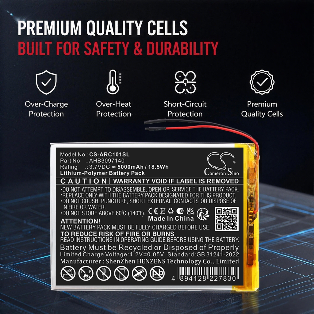 Bateria kompatybilny z Archos CS-ARC101SL