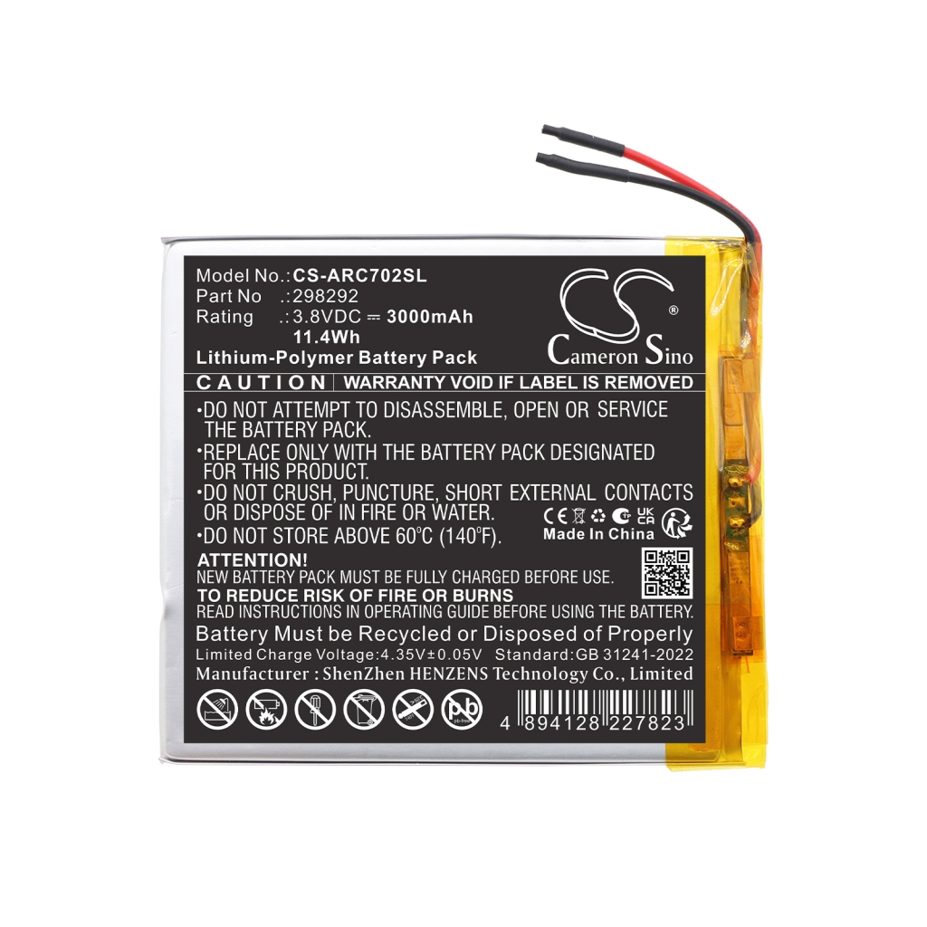 Bateria kompatybilny z Archos CS-ARC702SL