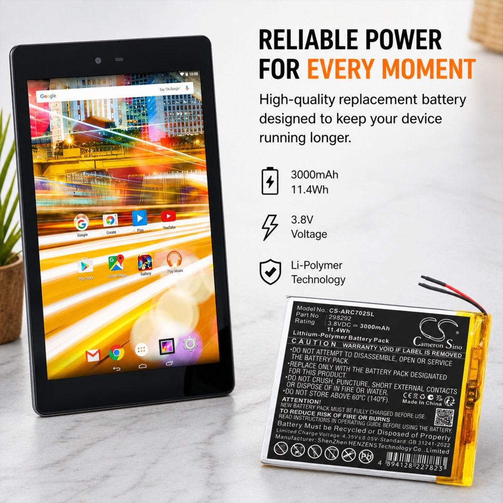 Bateria kompatybilny z Archos CS-ARC702SL