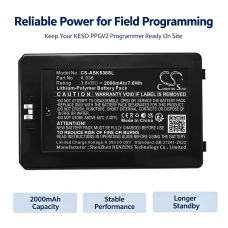 Compatible battery replacement for Assa Abloy K.538,LP375065