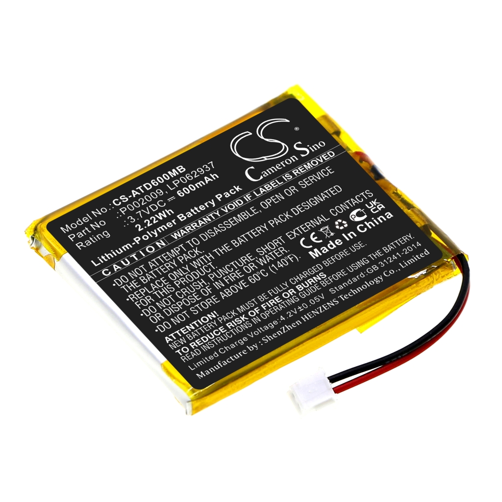 Baterie do monitorów dziecięcych Alecto CS-ATD600MB