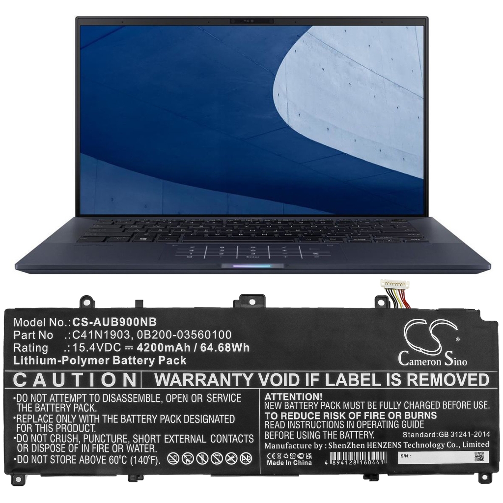 Bateria do notebooków Asus CS-AUB900NB