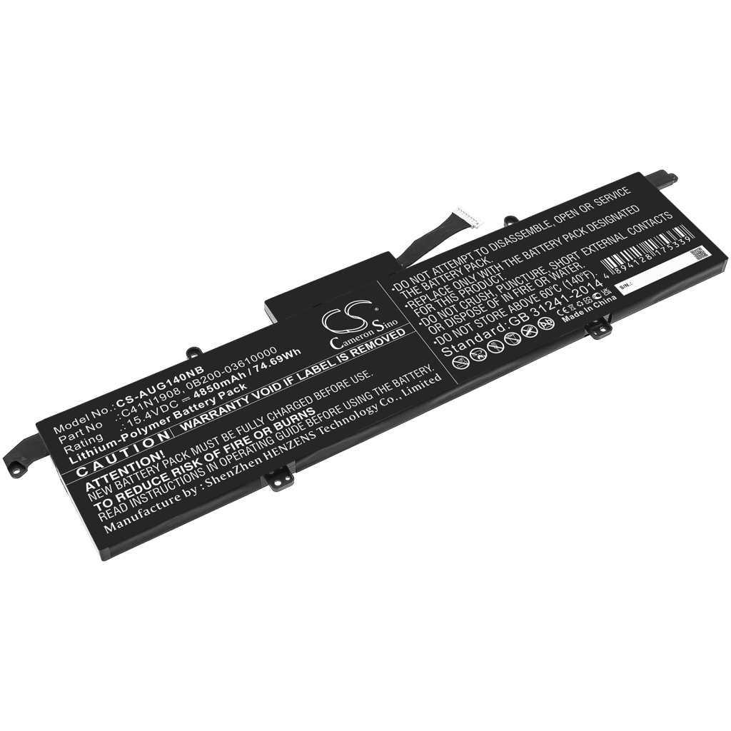 Bateria do notebooków Asus CS-AUG140NB