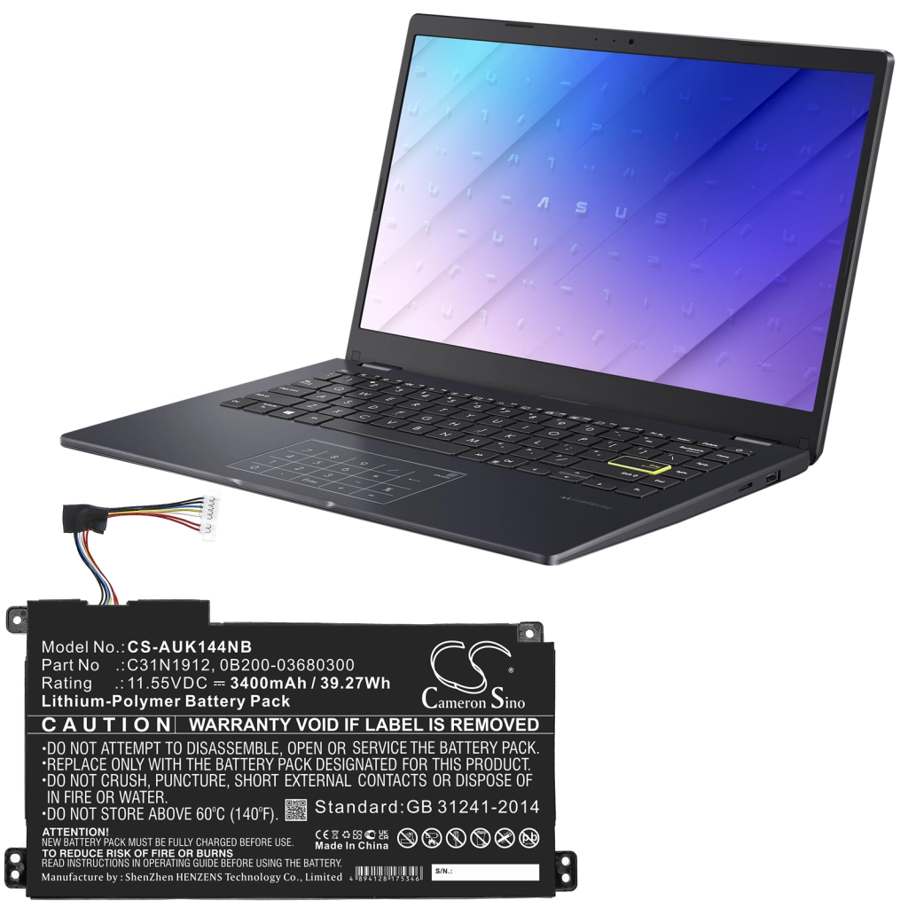Bateria do notebooków Asus CS-AUK144NB