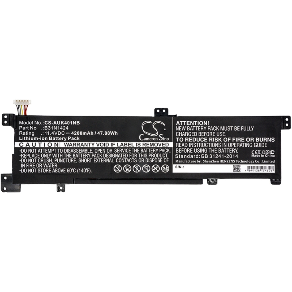 Bateria do notebooków Asus CS-AUK401NB