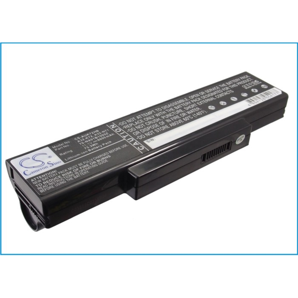 Bateria do notebooków Asus CS-AUK72HB