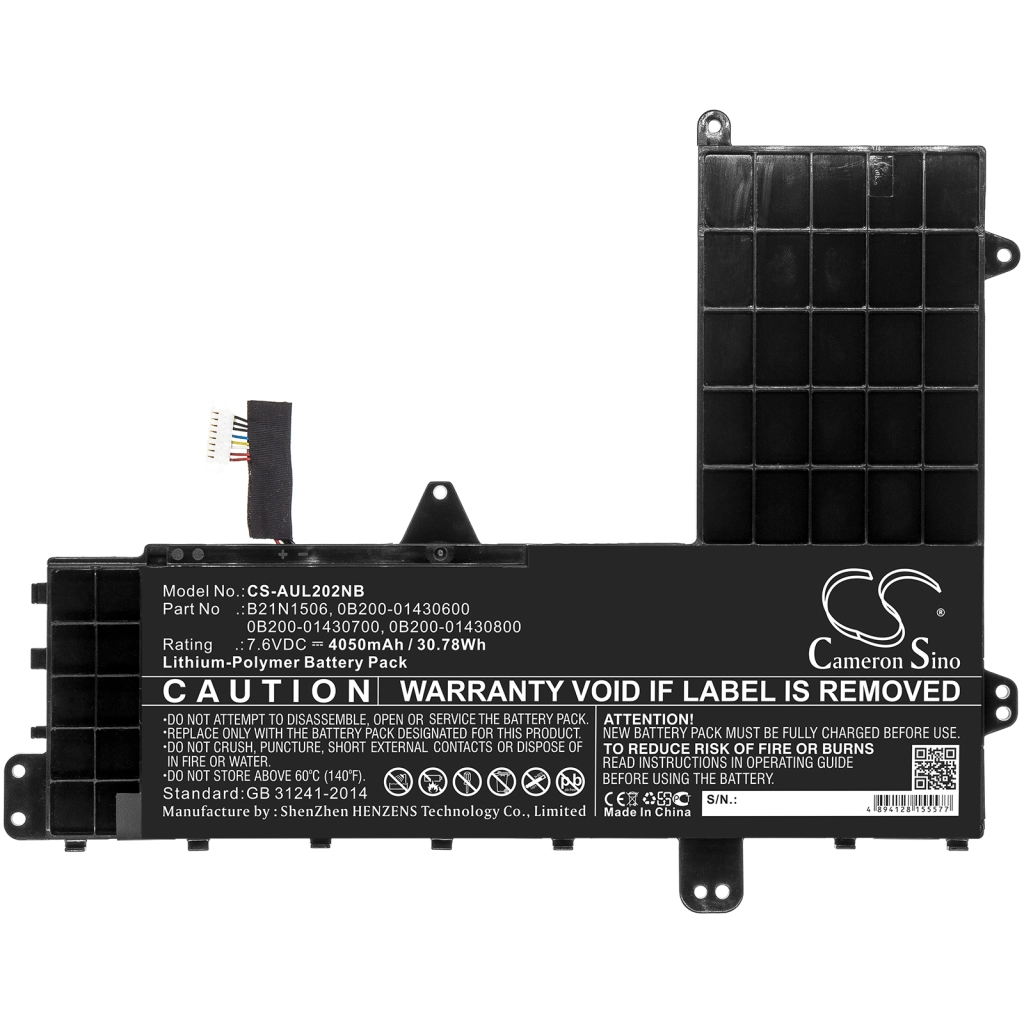 Notebook battery Asus E502SA-DM065