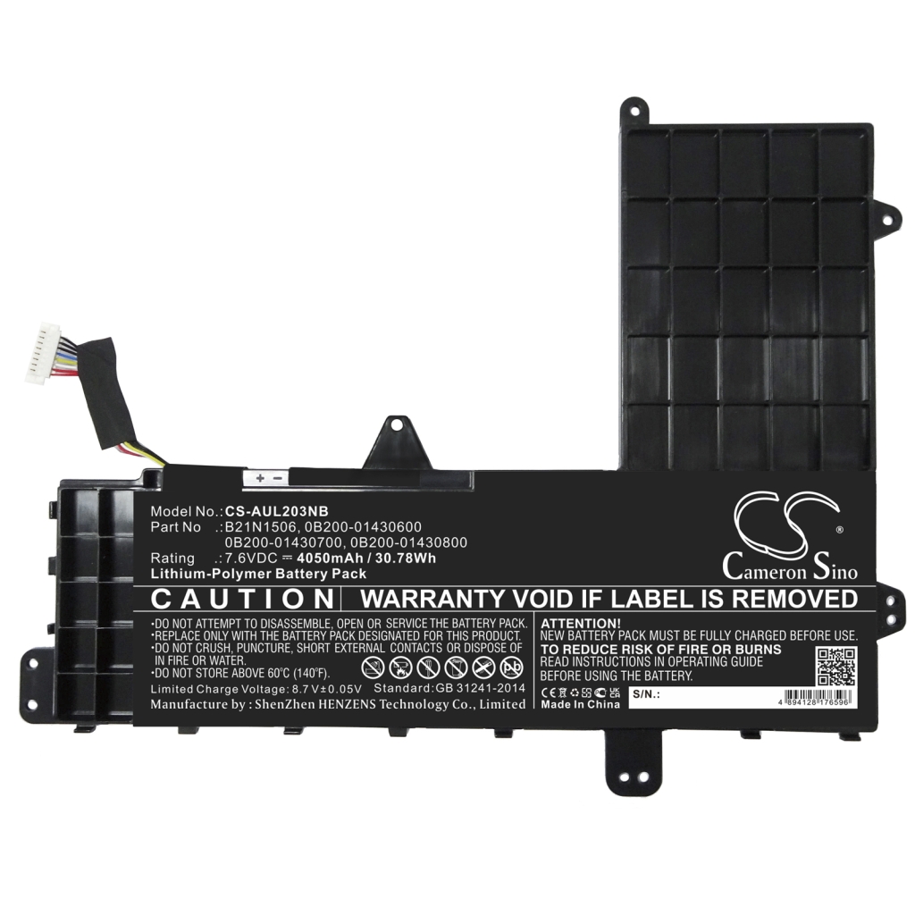 Notebook battery Asus VivoBook E502NA
