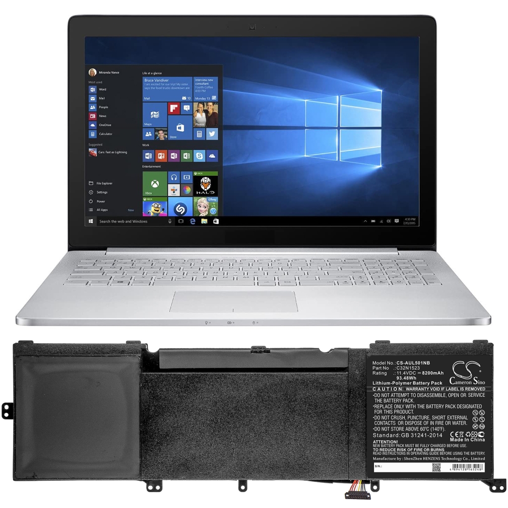 Bateria do notebooków Asus CS-AUL501NB