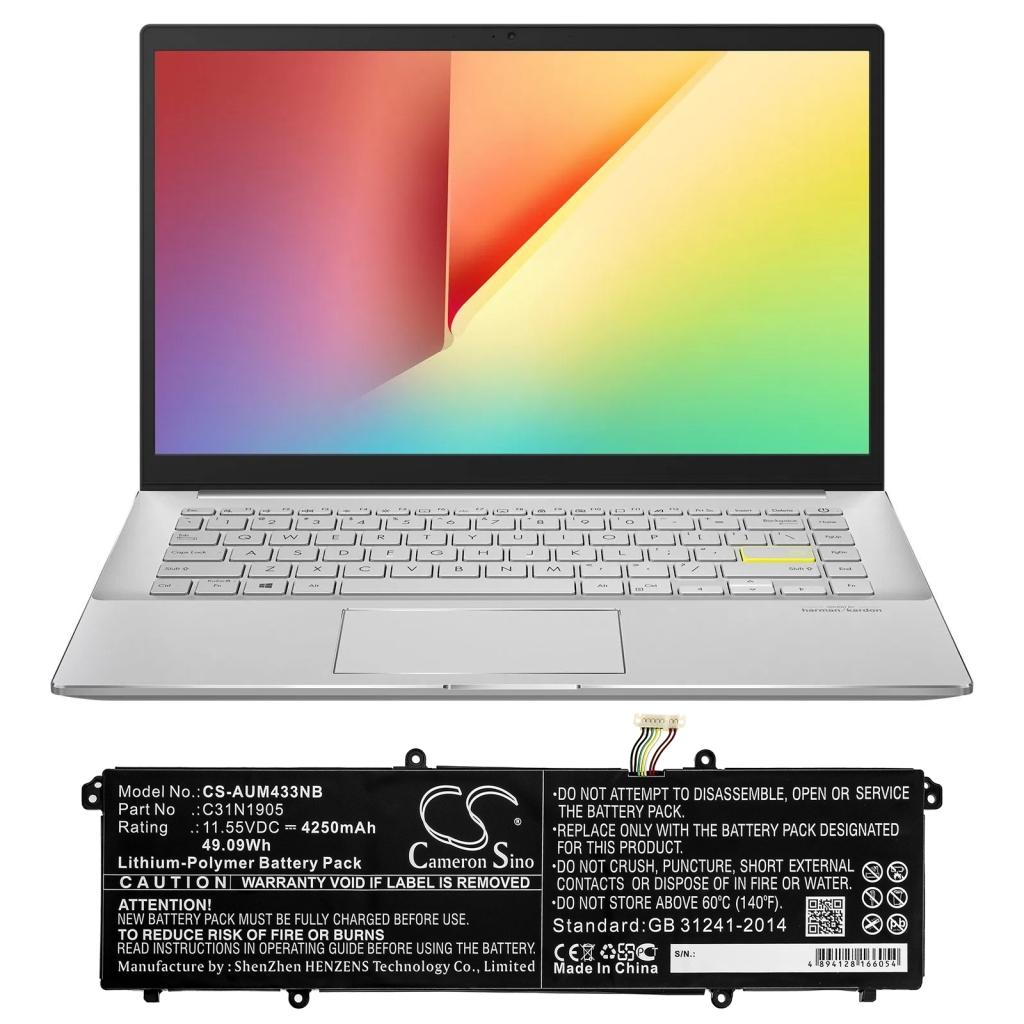 Notebook battery Asus VivoBook S15 M533IA-BQ097