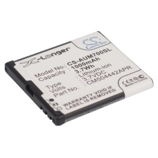 Kompatybilna wymiana baterii za Amplicomms CM504442APR