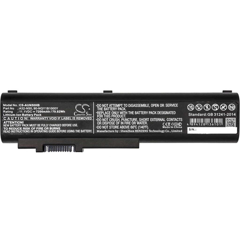 Notebook battery Asus N51TE