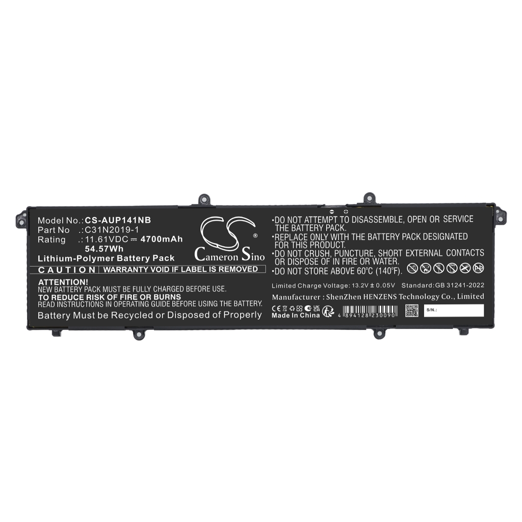 Bateria kompatybilny z Asus CS-AUP141NB