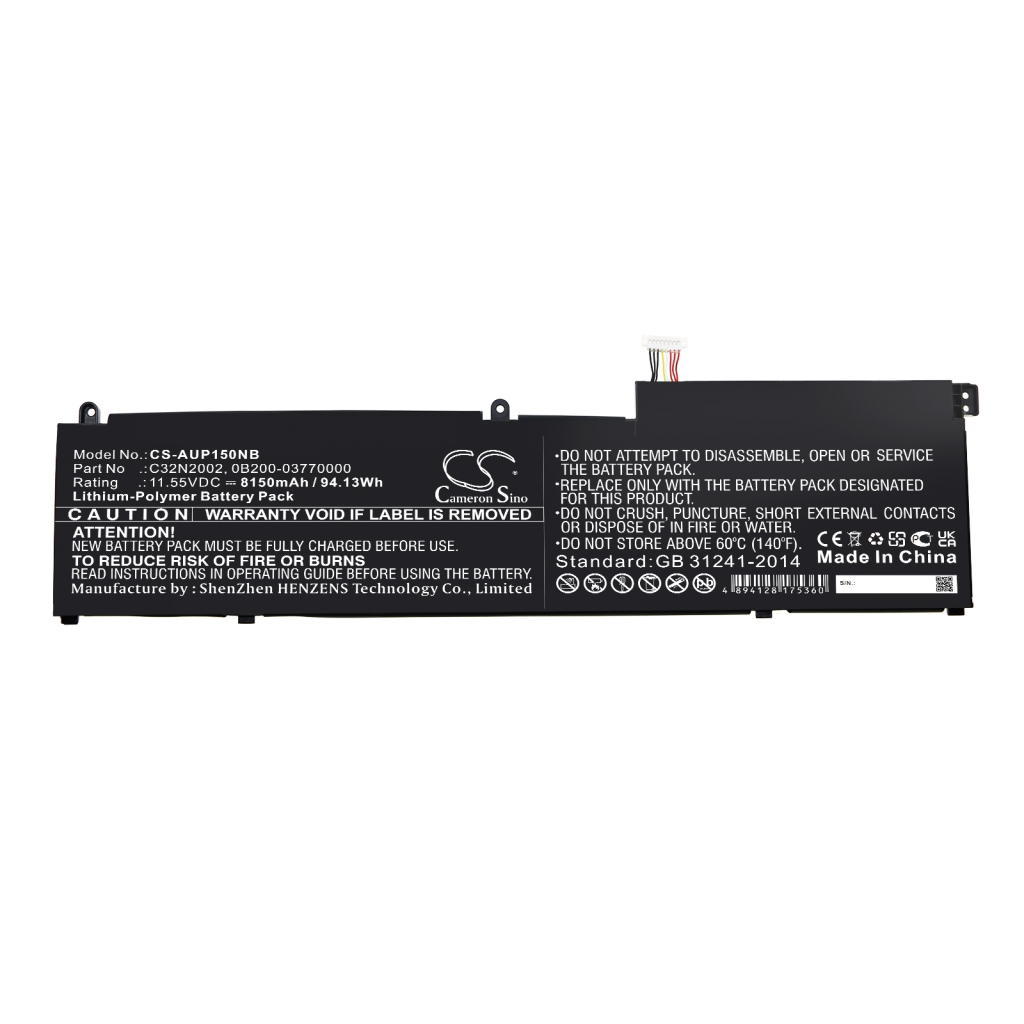 Bateria do notebooków Asus CS-AUP150NB