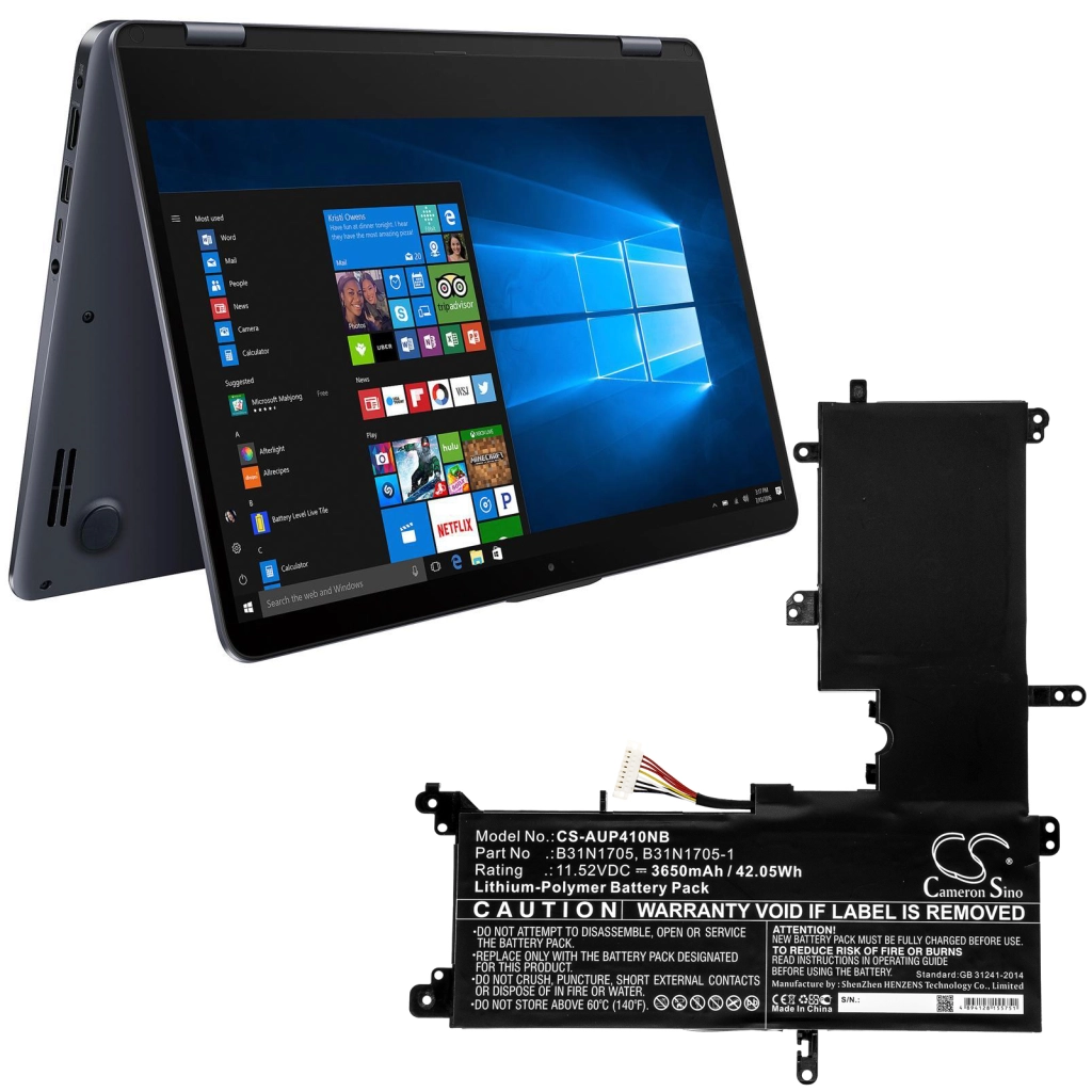 Bateria do notebooków Asus CS-AUP410NB