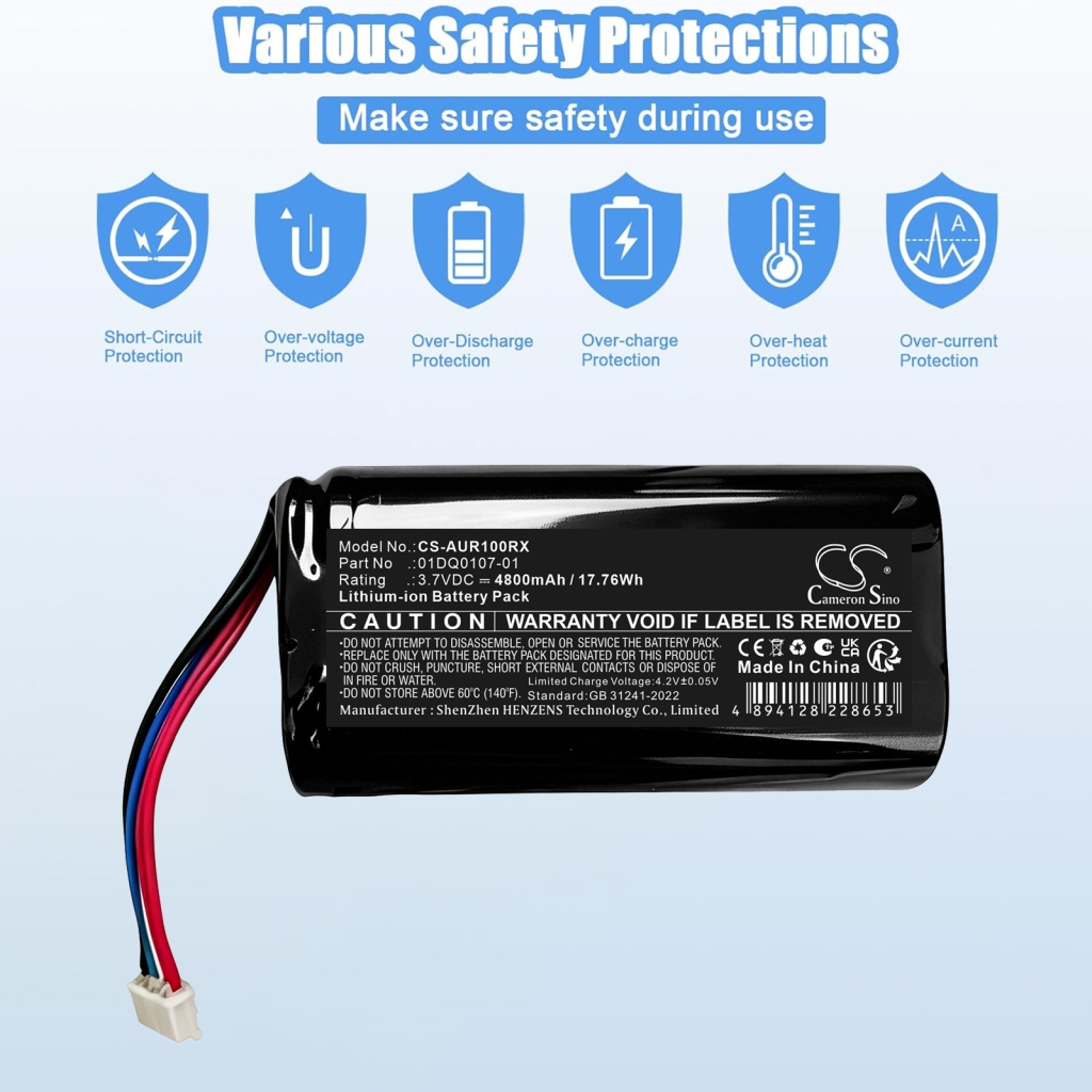 Battery compatible with RC hobby batteries