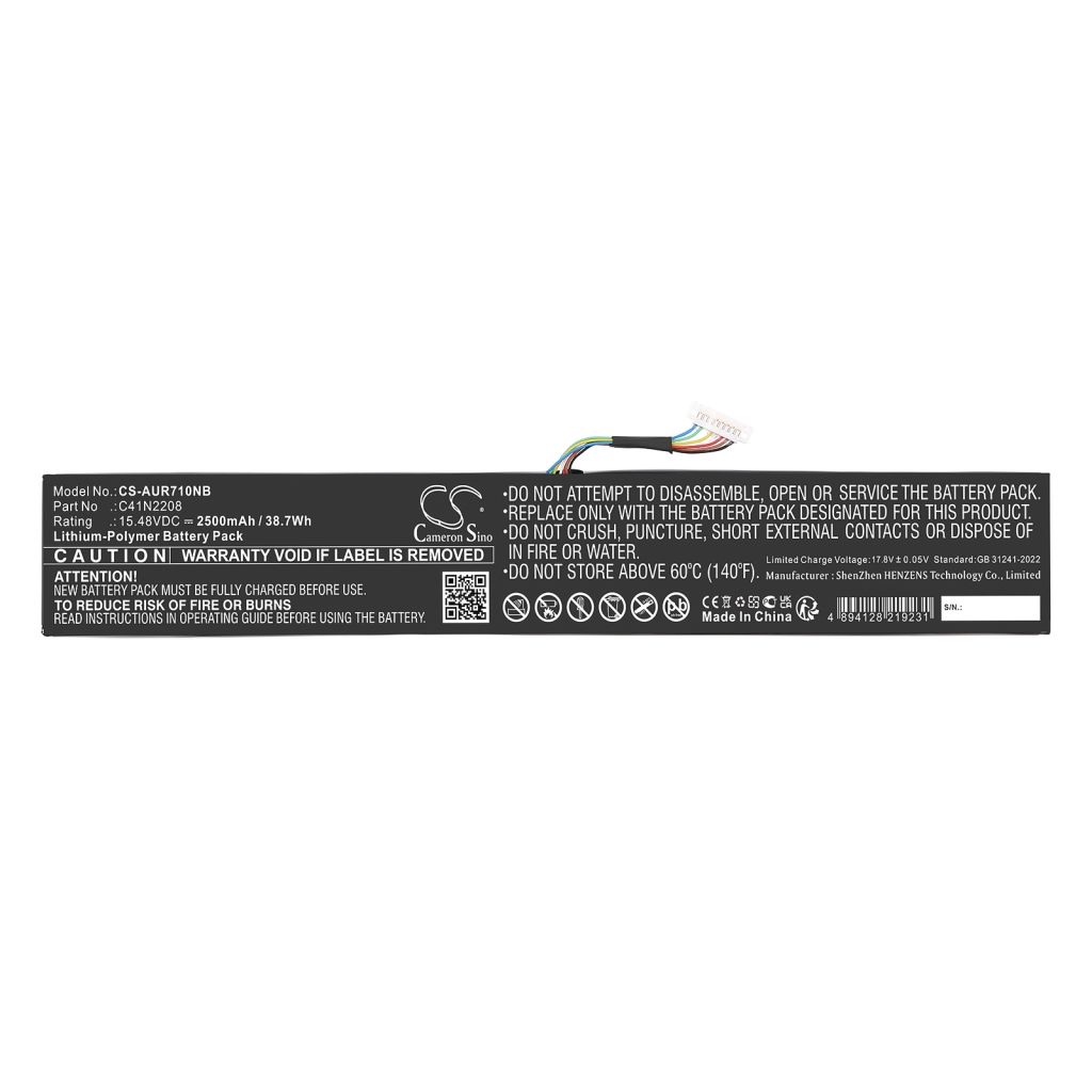 Bateria do notebooków Asus CS-AUR710NB
