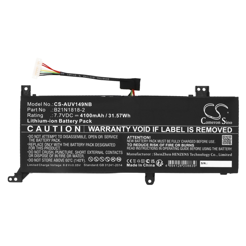 Bateria do notebooków Asus CS-AUV149NB