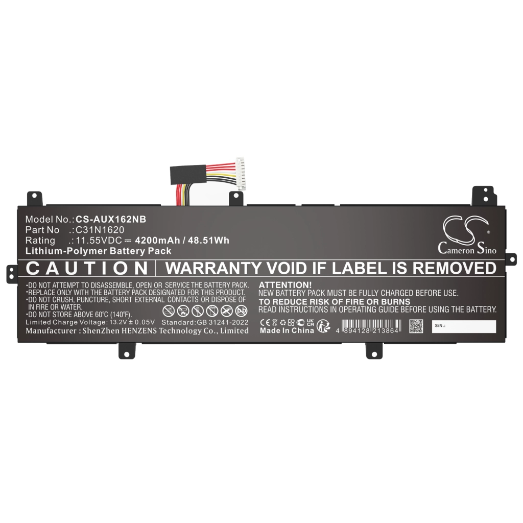 Notebook battery Asus ZenBook UX430UN-GV206T