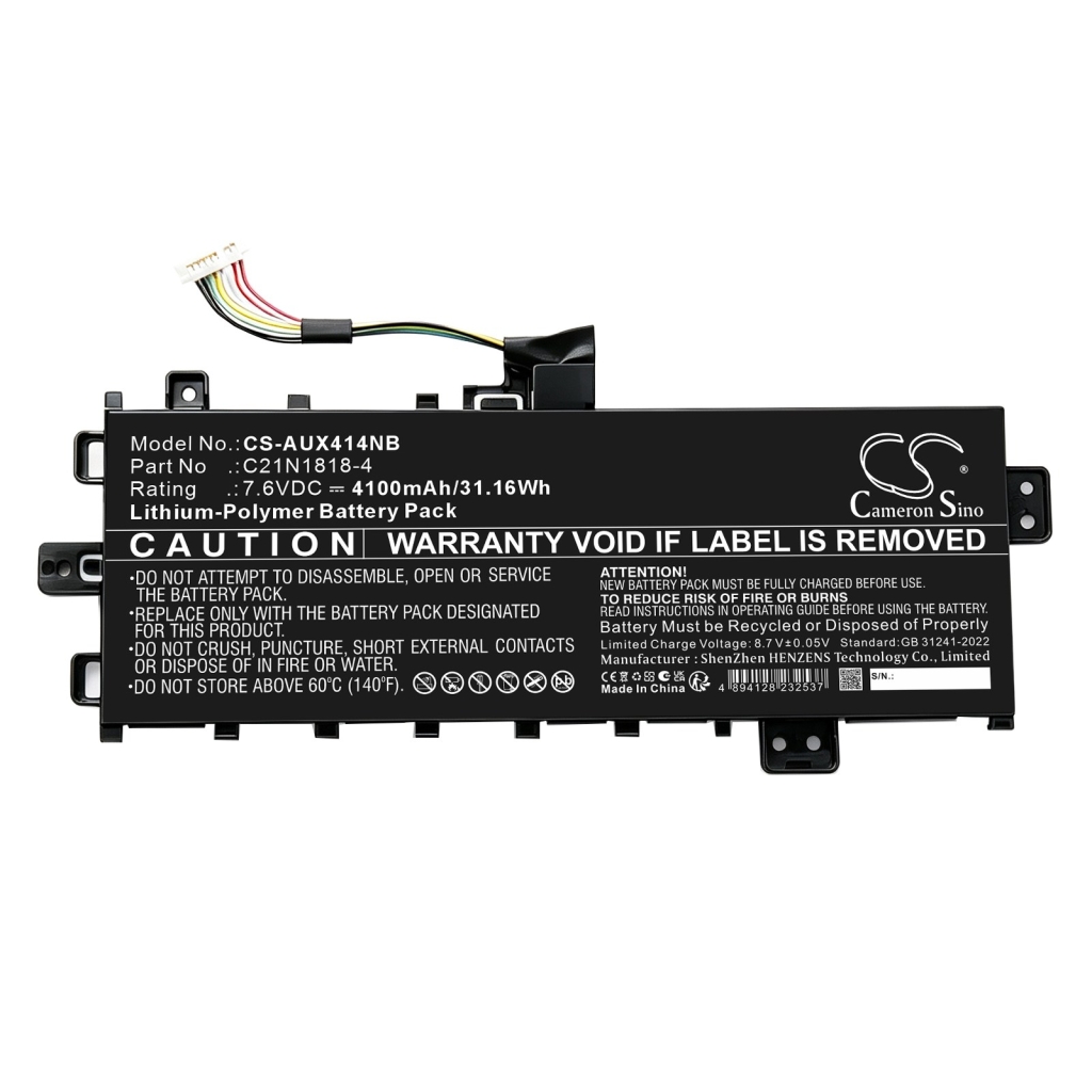 Baterie kompatybilny z Asus VivoBook 15 X509FA-EJ561TS 15 X509FAEJ216T 15 X509FAEJ561TS CS-AUX414NB